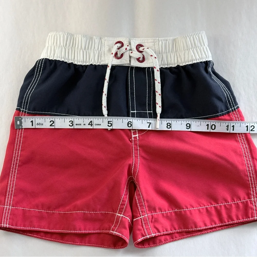 BABY GAP Boys 12-18 Months Toddler America Color block Swim Active Shorts
